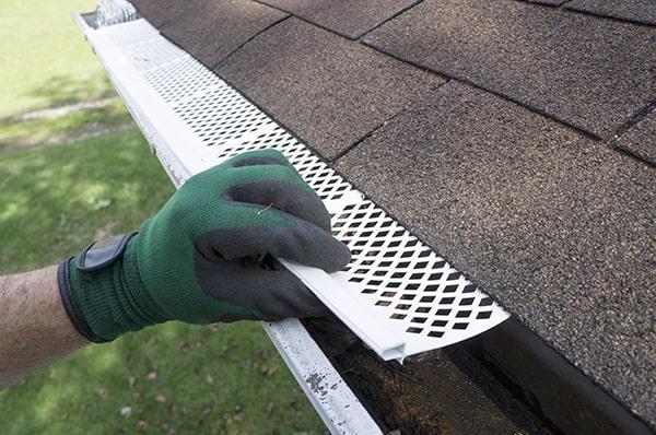 by installing gutter guards, you can prevent debris, leaves, and pests from clogging your gutters and causing damage to your home